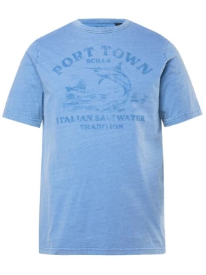 Foto van product JP1880 Shirt blauw / lichtblauw