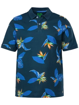 Foto van product JP1880 Shirt blauw / navy / oranje
