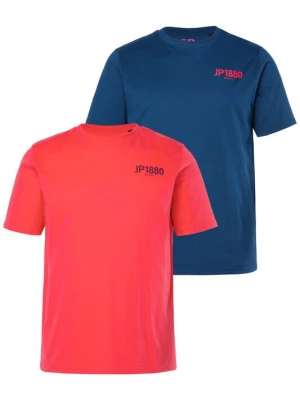 Foto van product JP1880 Shirt blauw / rood