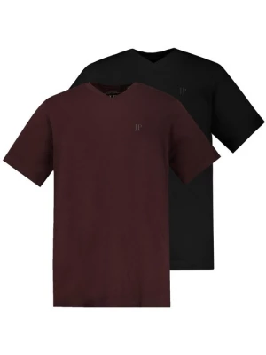 Foto van product JP1880 Shirt bordeaux / zwart
