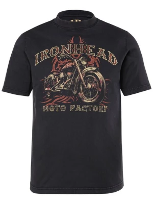 Foto van product JP1880 Shirt bruin / zwart