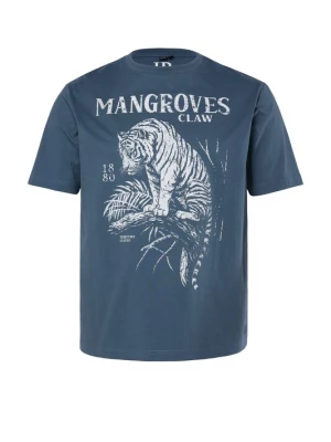 Foto van product JP1880 Shirt donkerblauw / natuurwit