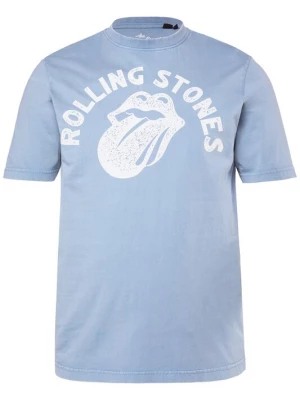 Foto van product JP1880 Shirt duifblauw / wit