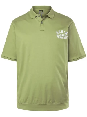 Foto van product JP1880 Shirt grasgroen / wit