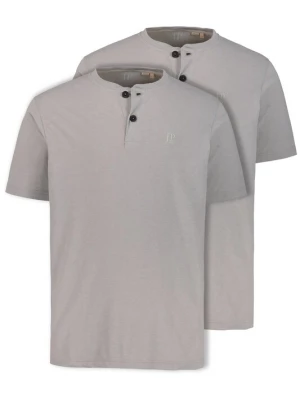 Foto van product JP1880 Shirt grijs gemêleerd