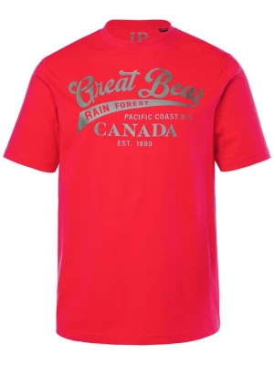 Foto van product JP1880 Shirt grijs / rood