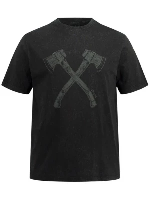 Foto van product JP1880 Shirt grijs / zwart