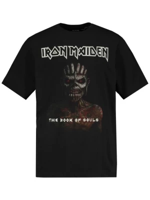 Foto van product JP1880 Shirt 'Iron Maiden 795995' bloedrood / zwart / wit