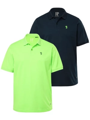 Foto van product JP1880 Shirt nachtblauw / neongroen