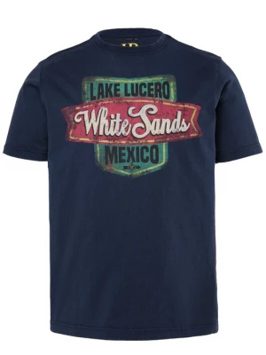 Foto van product JP1880 Shirt navy / groen / rood / wit