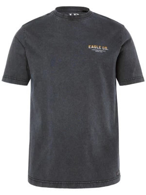 Foto van product JP1880 Shirt oranje / black denim / wit