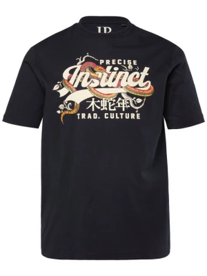 Foto van product JP1880 Shirt oranje / rood / zwart / wolwit