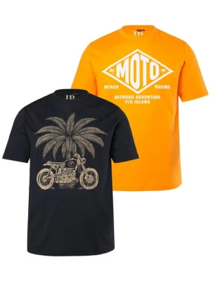 Foto van product JP1880 Shirt oranje / zwart