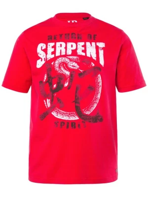Foto van product JP1880 Shirt rood / zwart / wit