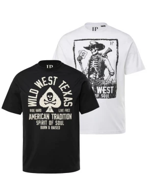 Foto van product JP1880 Shirt zwart / wit