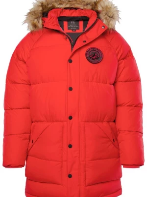 Foto van product JP1880 Winterparka rood / zwart
