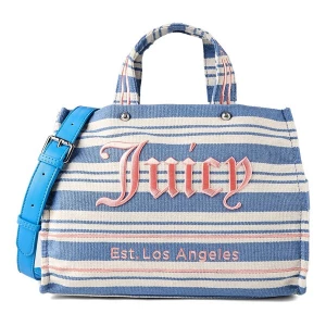 Foto van product Juicy Couture Handtas 'Iris ' ecru / blauw / oranje