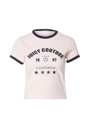 Foto van product Juicy Couture Shirt 'The Arched Football Ringer' pastelroze / zwart / wit