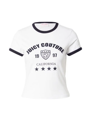 Foto van product Juicy Couture Shirt 'The Arched Football Ringer' zwart / wit