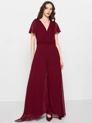 Foto van product Jumpsuit Apart Glamour bordeauxrood