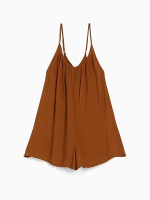 Foto van product Jumpsuit Bershka donkerbruin