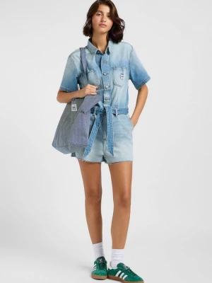 Foto van product Jumpsuit Lee lichtblauw denim