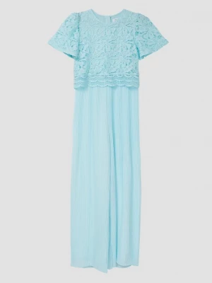 Foto van product Jumpsuit met kant en plooien s.Oliver blauw