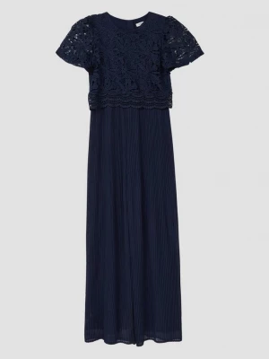 Foto van product Jumpsuit met kant en plooien s.Oliver blauw