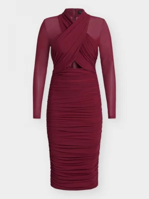 Foto van product Jurk bardot donkerrood