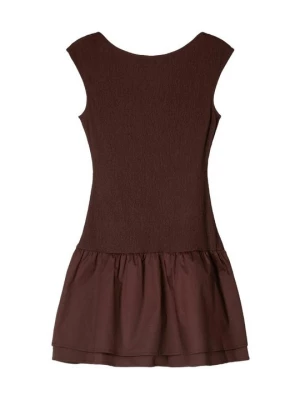 Foto van product Jurk Bershka donkerbruin