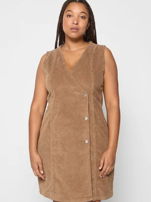 Foto van product Jurk ONLY Carmakoma lichtbruin