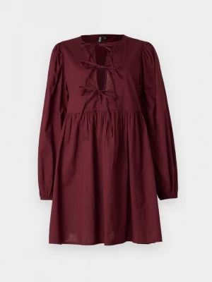 Foto van product Jurk Pieces bordeauxrood