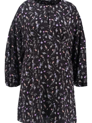Foto van product Jurk Second Script Curve donkerblauw