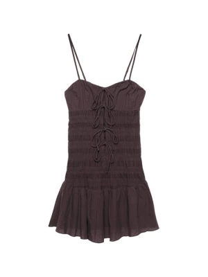 Foto van product Jurk Stradivarius donkerbruin