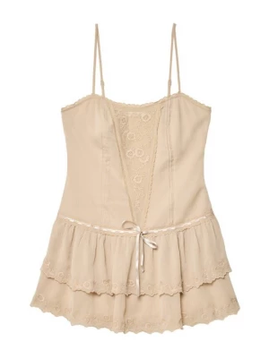 Foto van product Jurk Stradivarius gemêleerd bruin