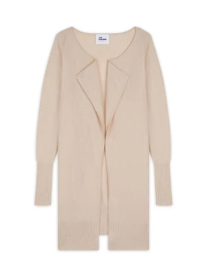 Foto van product JUST CASHMERE Gebreid vest 'Brooke' sand