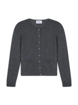 Foto van product JUST CASHMERE Gebreid vest 'Katharine' antraciet