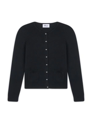 Foto van product JUST CASHMERE Gebreid vest 'KATHARINE' zwart