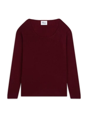 Foto van product JUST CASHMERE Trui 'Fiona' bordeaux