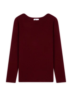 Foto van product JUST CASHMERE Trui 'GRACE' bordeaux