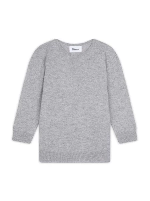 Foto van product JUST CASHMERE Trui 'Janice' grijs gemêleerd