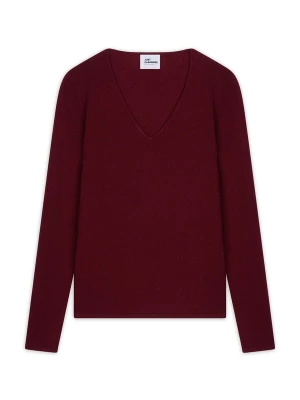 Foto van product JUST CASHMERE Trui 'Joan' bordeaux