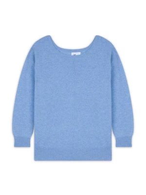 Foto van product JUST CASHMERE Trui 'Karen' hemelsblauw