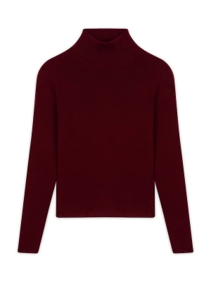 Foto van product JUST CASHMERE Trui 'Lanais' bordeaux