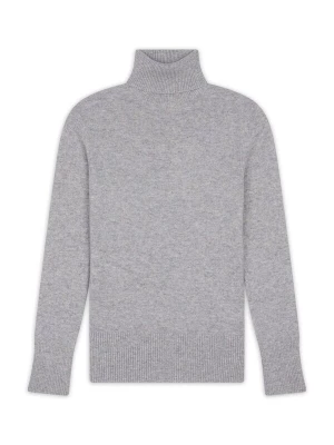 Foto van product JUST CASHMERE Trui 'Lexie' grijs gemêleerd