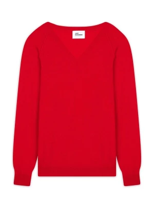 Foto van product JUST CASHMERE Trui 'Phoebe' oranjerood
