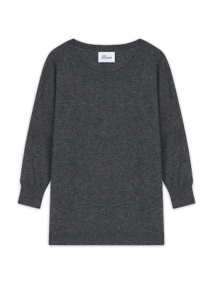 Foto van product JUST CASHMERE Trui 'REBECCA' grijs gemêleerd