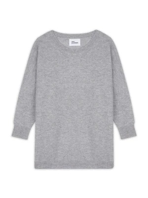 Foto van product JUST CASHMERE Trui 'Rebecca' grijs gemêleerd