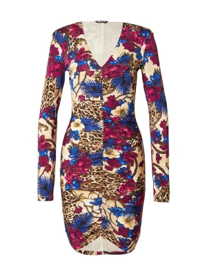 Foto van product Just Cavalli Jurk crème / blauw / bruin / magenta