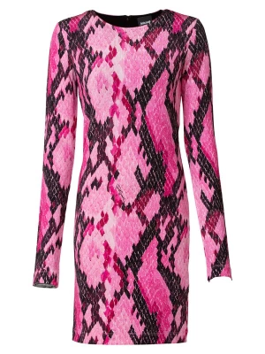 Foto van product Just Cavalli Jurk gemengde kleuren / fuchsia